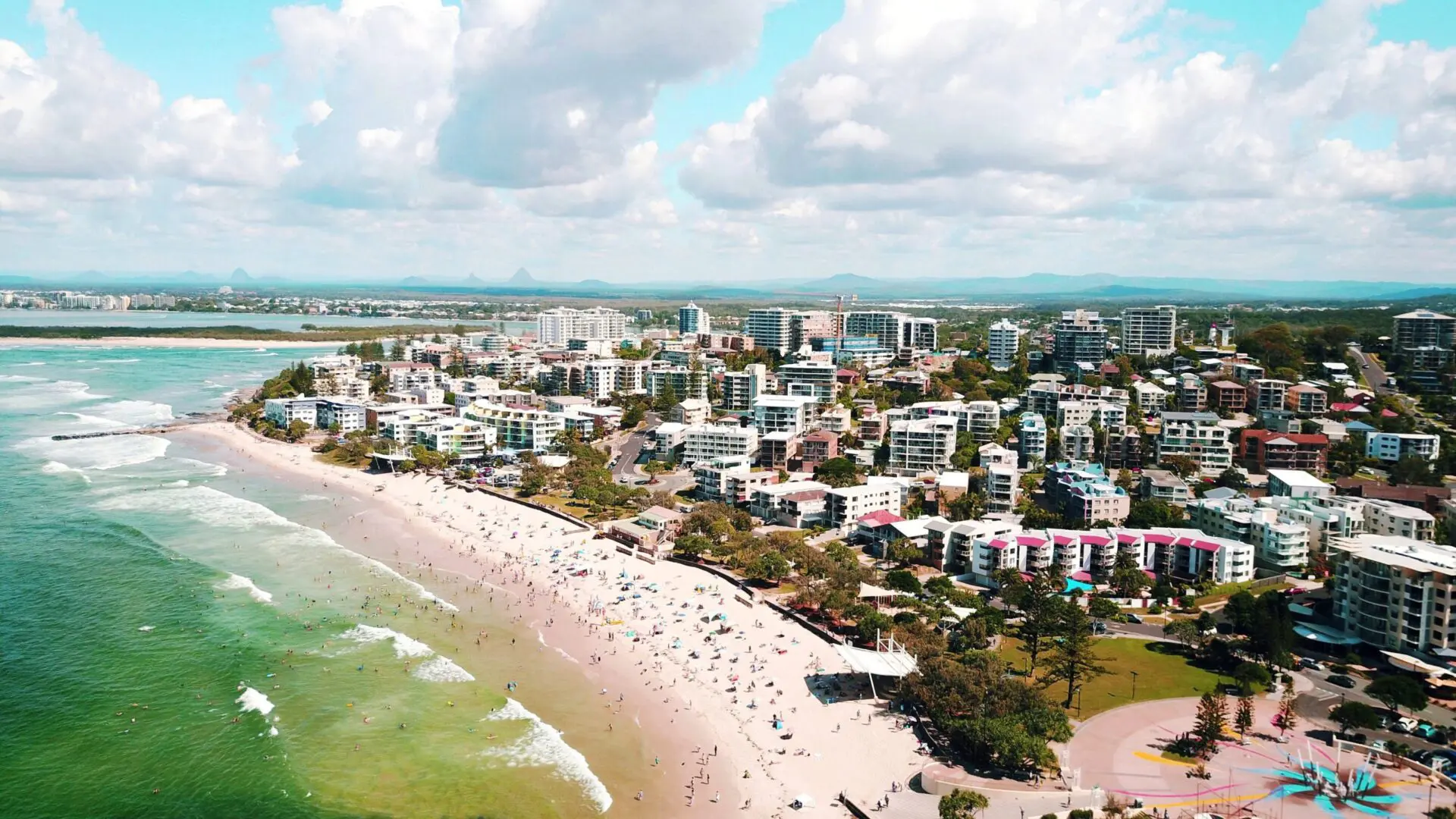 6 Reasons to Move to the Sunshine Coast -Aerial view of the Sunshine Coast, Australia