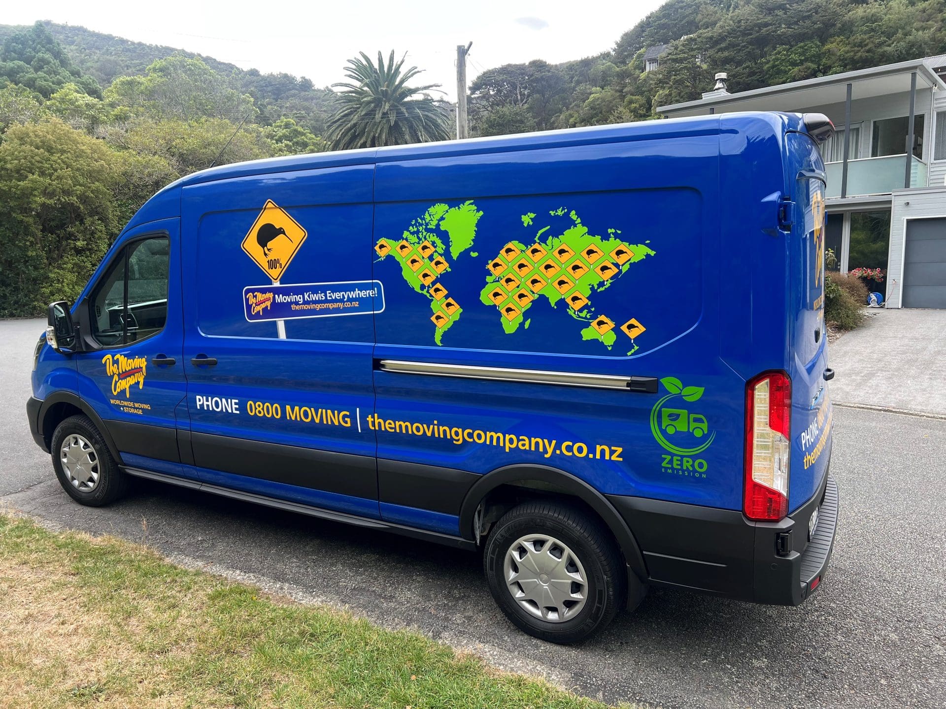 The Moving Company Its First Electric Van To The Fleet